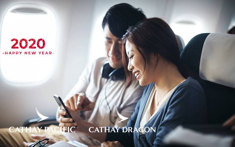 ✈【CATHAY PACIFIC AIRWAYS】2020 NEW YEAR SALE!