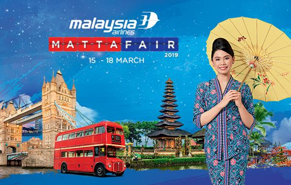 【MALAYSIA AIRLINES】MARCH MATTA TRAVEL FAIR PROMOTION 2019