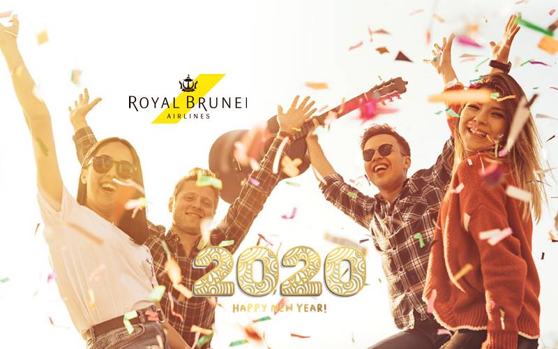 ✈【ROYAL BRUNEI AIRLINES】2020 NEW YEAR SALE!