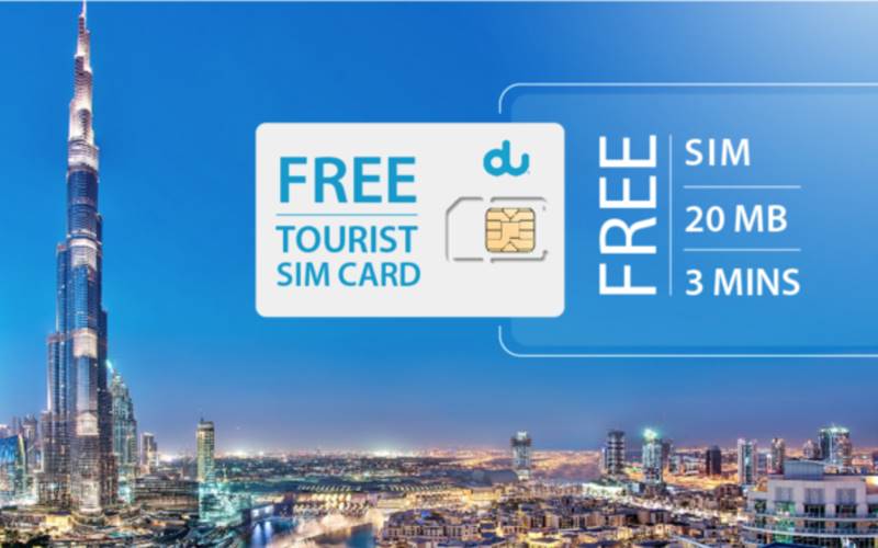 DUBAI TOURISTS TO BE GIVEN FREE SIM CARDS ON ARRIVAL