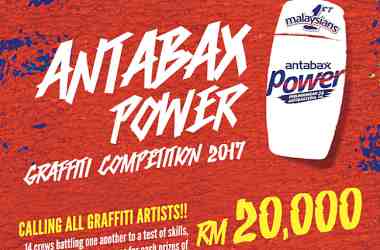 ANTABAX POWER GRAFFITI COMPETITION 2017 EXPLORES THE POWER OF MALAYSIAN-NESS