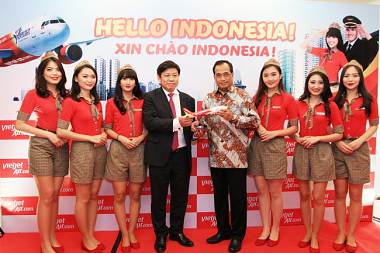 VIETJET ANNOUNCES NEW INTERNATIONAL ROUTE FROM HO CHI MINH CITY TO JAKARTA