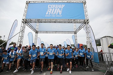 MORE THAN 5,000 PARTICIPANTS ‘BEAT THE HEAT’ AT COWAY RUN 2018