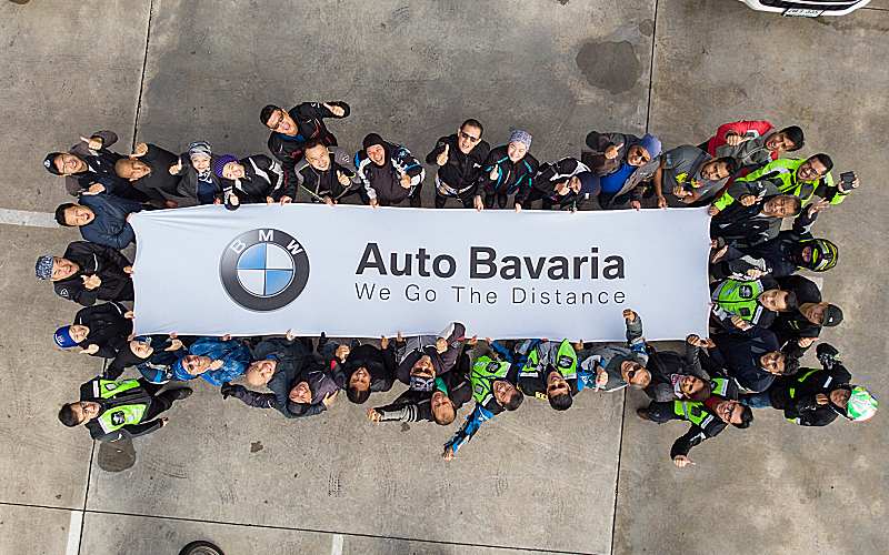 FIRST EVER EXCLUSIVE RIDING EVENT OVERSEAS WITH BMW SUPERBIKES