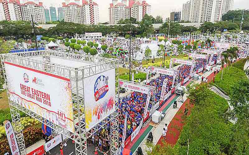 MILES OF FUN AT THE GREAT EASTERN LIVE GREAT RUN