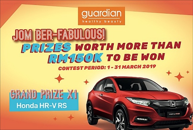 BE FABULOUS AND WIN A CAR FROM GUARDIAN