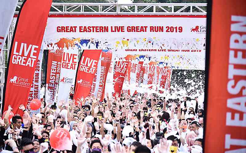 RUNNING MADE FUN AT THE GREAT EASTERN LIVE GREAT RUN 2019