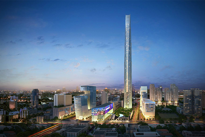&lsquo;Super Tower&rsquo; In Bangkok