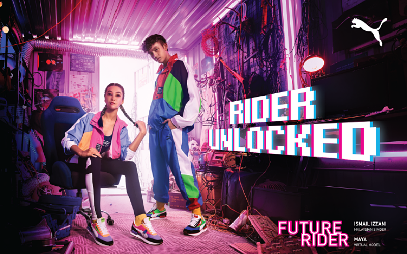 PUMA INTRODUCES THE REGION’S FIRST VIRTUAL MODEL WITH THE REINVENTED PUMA RIDER