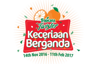 EVERYONE WILL BE TREATED TO REWARDS AND SURPRISES WITH TROPICANA TWISTER’S KECERIAAN BERGANDA CAMPAIGN