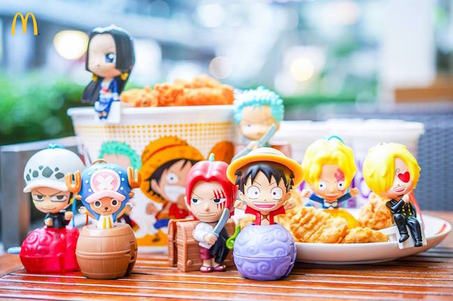 【泰国】麦当劳推出《ONE PIECE》周边产品