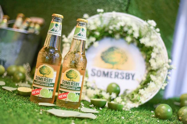 SOMERSBY 推出新口味：ELDERFLOWER LIME