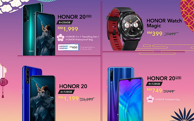 RING IN THE YEAR OF THE RAT WITH HONOR’S CHINESE NEW YEAR DEALS